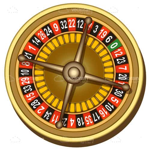 Golden Roulette Wheel